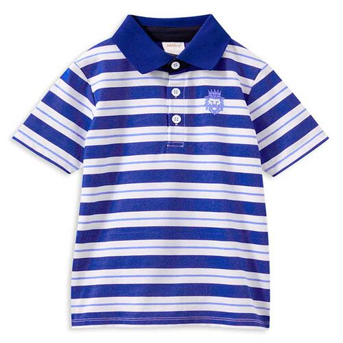 Milky Blue Stripe Rugby